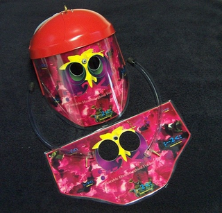 Illustration for article titled Eye Poking Hummingbird Feeder Helmet Is An Adrenaline Rush For Bird Watchers